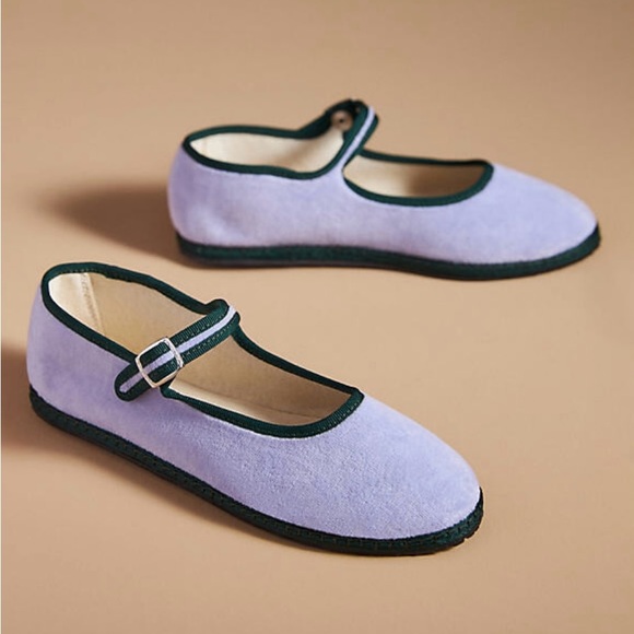 Anthropologie Shoes - ViBi VENEZiA Mary Jane Flats in Lavender